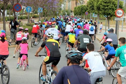 La XXIX edición del Día de la Bici bate récord con más de 900 inscritos