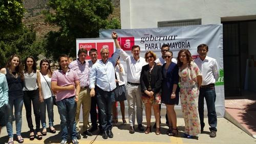 El PSOE Dalías presenta su candidatura