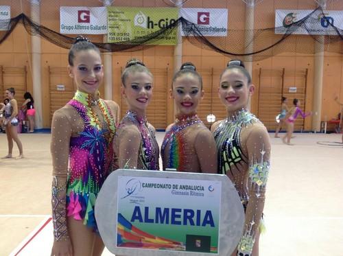 El Club de Gimnasia Rítmica de El Ejido logra, por segundo fin de semana consecutivo, el pase al Campeonato nacional