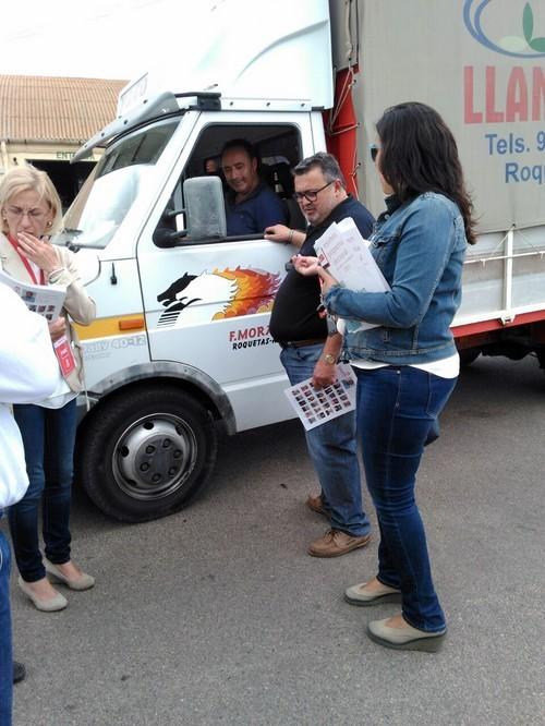 Manolo García se vuelca con el sector agrícola y anuncia un Plan Rural Especial para Roquetas