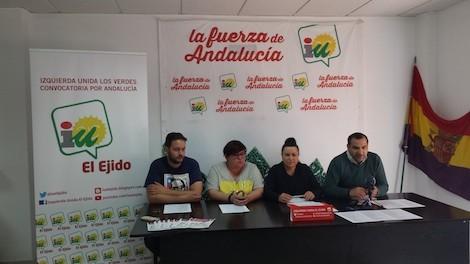 IU El Ejido muestra su apoyo a la comunidad educativa del colegio de Almerimar y solicita la ampliación de plazas