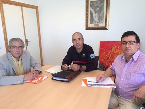 Ciudadanos El Ejido mantiene una reunión con Bomberos del Poniente para conocer su situación