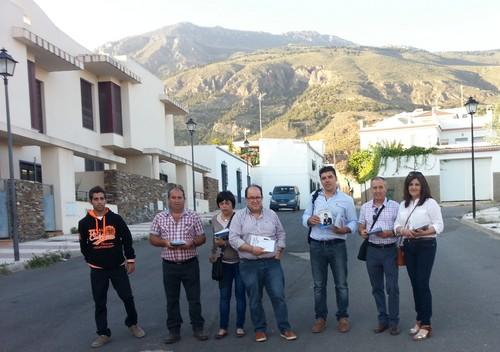Jorge Gutiérrez y su candidatura realizan  el “puerta a puerta” para llegar a todos los vecinos con su proyecto para lograr un “Dalías y Celín mejores”