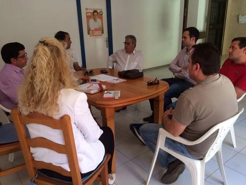 Los candidatos de Ciudadanos El Ejido se interesan por el cambio de denominación de Elsur