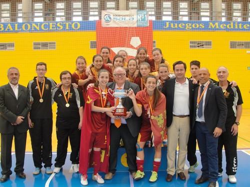 Murcia se impone a Aragón en la final del Campeonato de  España de Selecciones Autonómicas de Fútbol Sala Femenino Sub-17
