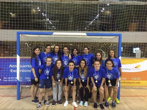 Las chicas del CD El Ejido FSF quedan segundas en el Torneo de Salou