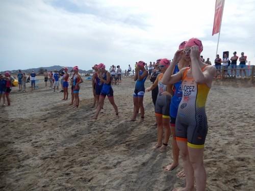 Bruno Roda y Alicia Mola ganan el XXI Triatlón de Pulpí y se proclaman campeones de Andalucía en modalidad olímpica