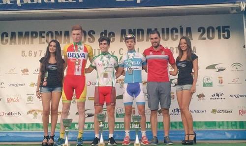 Yebra acaba tercero en la CRI de Cártama y De la Fuente logra el cuarto puesto en la prueba en línea