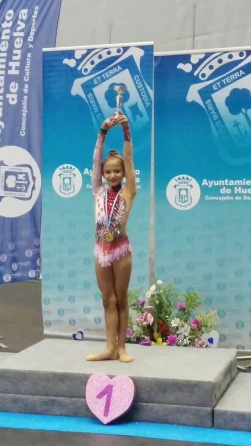 Milagros Casado, campeona de Andalucía Alevín Copa Pelota