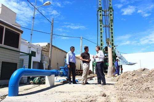 El Ayuntamiento de El Ejido construye un pozo en Pampanico