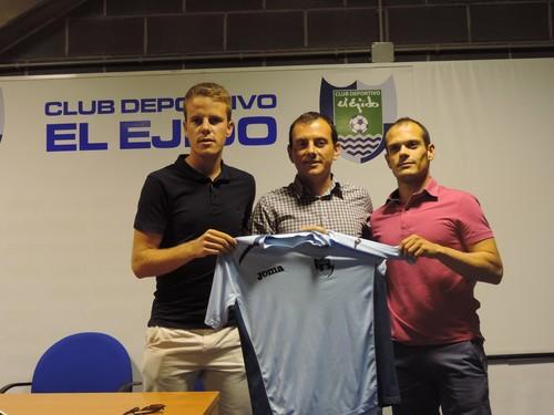 Alberto González: “ Vengo al CD El Ejido a dar todo lo que tengo por este proyecto”