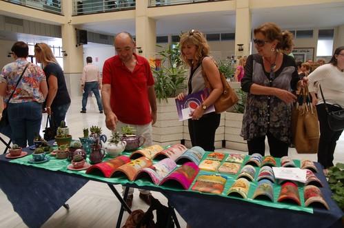 La Asociación 'Activa Tu Ocio y Di Capacitados' exhibe sus trabajos en el Patio de Luces del Ayuntamiento hasta el viernes