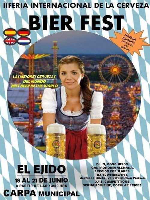 Arranca mañana la ‘II Feria Internacional de la Cerveza Bier Fest’, que contará  también con actividades gastronómicas y musicales