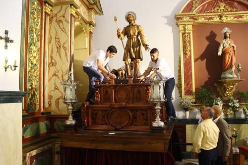 La bajada de San Isidro da comienzo al novenario en su honor en El Ejido