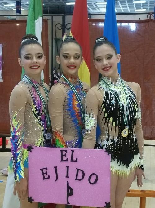 Club Gimnasia Rítmica El Ejido ultima su preparación para participar en los campeonatos de España