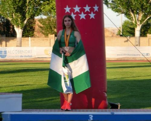 Raquel Moreno Mayor se cuelga un bronce en el Campeonato de España de Autonomías