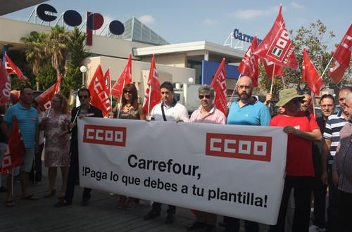 Carrefour Almerimar rechaza que deba dinero alguno a sus trabajadores