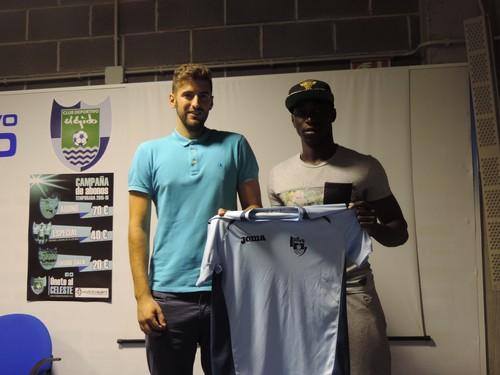 El CD El Ejido presenta al guardameta García y al defensa Dominique