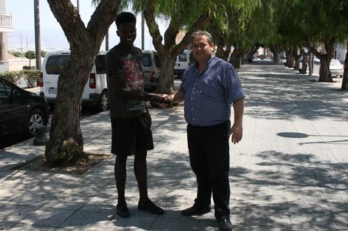 Admonio y el CD El Ejido 2012 acuerdan la renovación tras unas intensas conversaciones