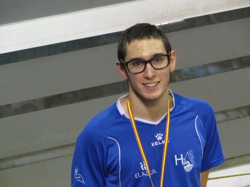 Miguel Vargas, doble medalla de oro en el Campeonato de Andalucía Absoluto Open de Verano de Natación
