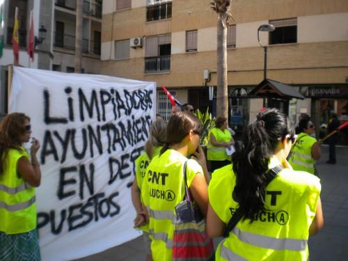 El TSJA condena al Ayuntamiento de Adra por conculcar la libertad sindical de la CNT