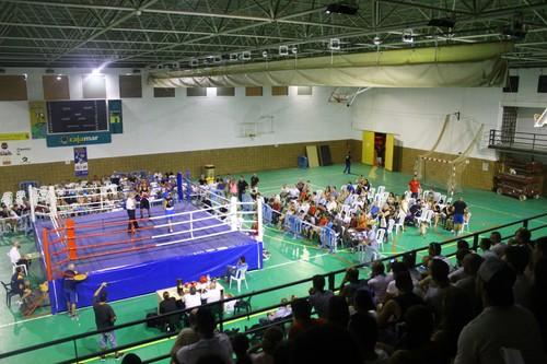 Balerma vivió una velada de boxeo en el Pabellón de Deportes