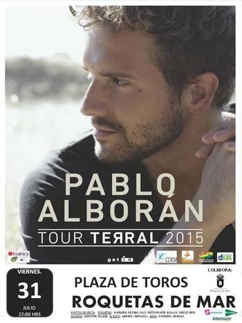Pablo Alborán llega hoy a Roquetas de Mar con su nueva gira ‘Terral’