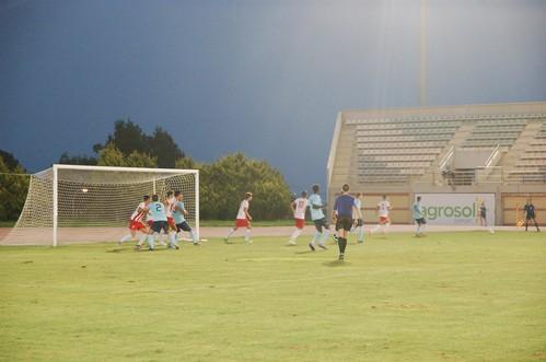 El CD El Ejido cae 0-1 ante el Almería B pero deja una gran imagen