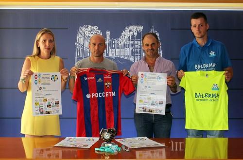 El pabellón de deportes de Balerma acoge esta semana el I Torneo Solidario 'Juego Limpio' a beneficio del niño que padece una enfermedad rara