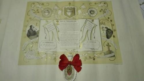 El museo del Padre Rubio de Dalías cuenta a partir de ahora con un pergamino y una medalla de 1913