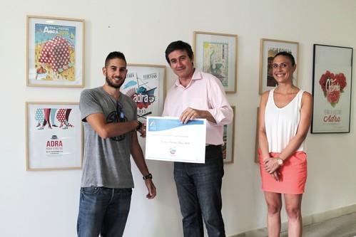 Pablo Valverde gana el concurso del cartel anunciador de la Feria y Fiestas de Adra 2015