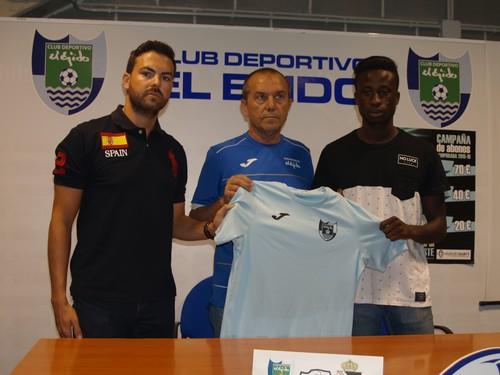 El CD Ejido 2012 anuncia el fichaje del senegalés Samuel Gomis