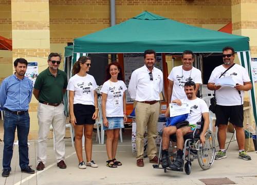 Las I Jornadas de Buceo Adaptado de El Ejido contó con más medio centenar de participantes