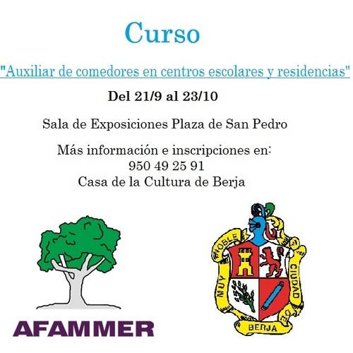 El Ayuntamiento de Berja y Afammer organizan el curso 'Auxiliar de comedores en centros escolares y residencias'