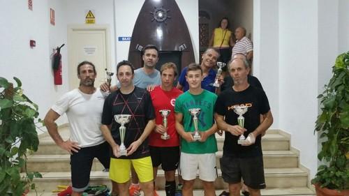 El Club Náutico de Aguadulce celebró una prueba del Circuito Andaluz de Squash