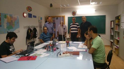 El PSOE de El Ejido visita la Asociación de Discapacitados Murgi