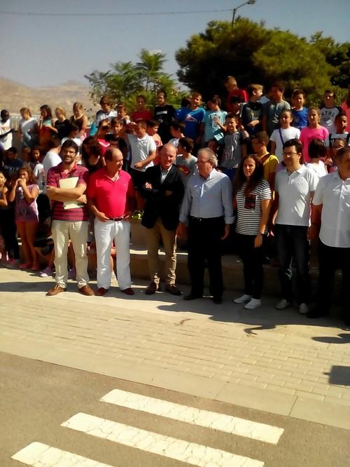 200 escolares de Vícar participan en una marcha en bici para celebrar la Semana Europea de la Movilidad