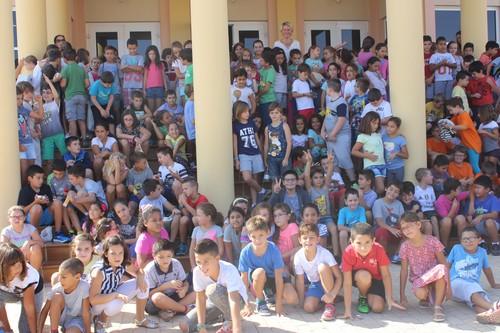 Un teatro escolar cierra la Semana Europea de la Movilidad de Roquetas