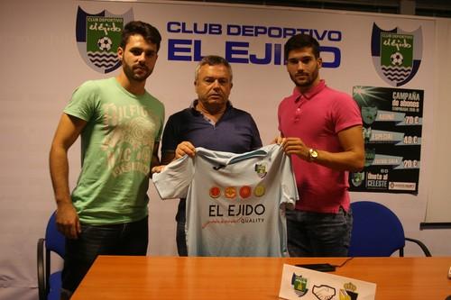 La nueva incorporación del CD Ejido 'Ivi' Sánchez procedente del Almería B continúa recuperándose en el gimnasio