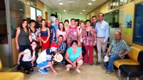 José María Martín, diputado andaluz del PSOE ejidense visita la asociación El Timón