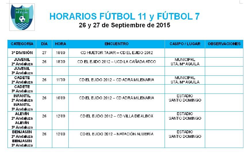 Los infantiles del CD Ejido y del CD Adra Milenaria inician el fin de semana deportivo de fútbol