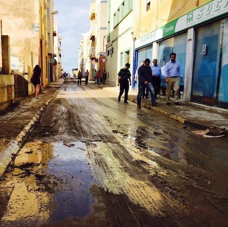 El presidente de la Junta local de Balerma recuerda al PSOE que las obras para solventar el problema de inundaciones comenzaron la semana pasada