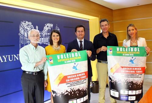 El Ayuntamiento promocionará el municipio como destino turístico y su agricultura durante la celebración de la Supercopa de Voleibol