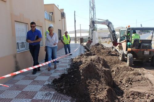Comienzan las obras de remodelación del barrio roquetero de Las Losas