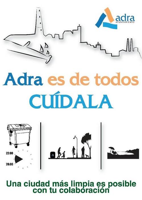 La campaña de 'Adra es de todos CUÍDALA' se extiende a todos los municipios