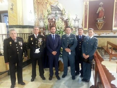 Francisco Góngora destaca el esfuerzo, dedicación y profesionalidad de la Policía Nacional en la festividad de los Santos Ángeles Custodios