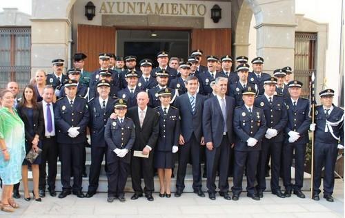 LA Policía Local de Adra conmemora los Santos Ángeles Custodios