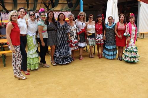 La Concejalía de Mujer del Ayto. de Roquetas celebra una fiesta flamenca con motivo de las fiestas patronales