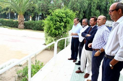 Santa María del Águila cuentan desde hoy con una remodelada y mejorada plaza Menorca