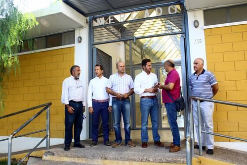 El gobierno local prevé mejorar la red de pluviales del recinto ferial de Las Norias